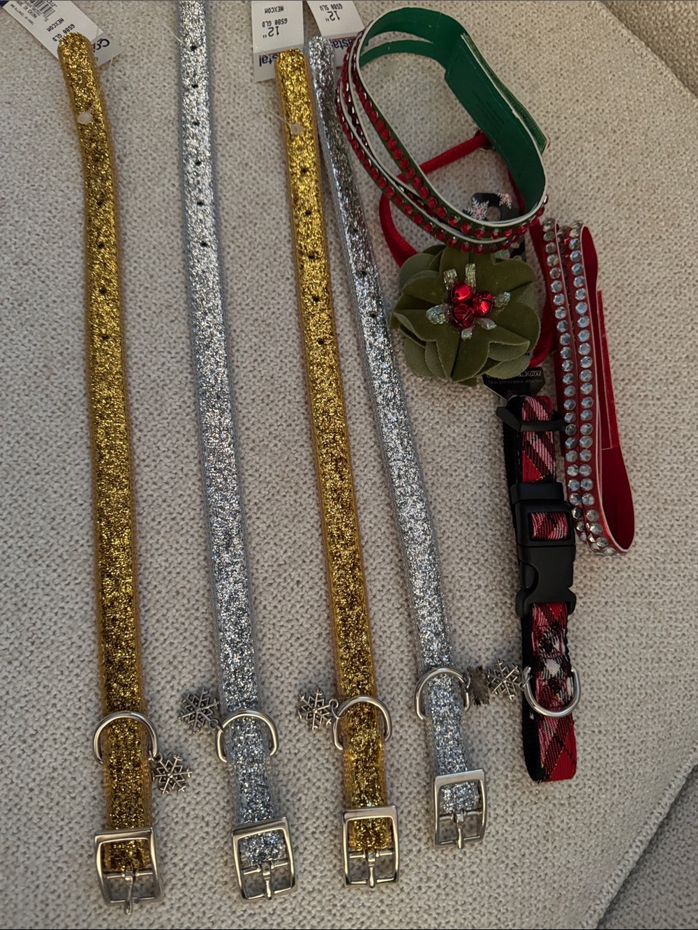 🎄🎄8 New Pet Collars🎄🎄Big Bumdle!
